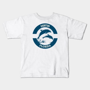 Destin, Florida Dolphin Kids T-Shirt